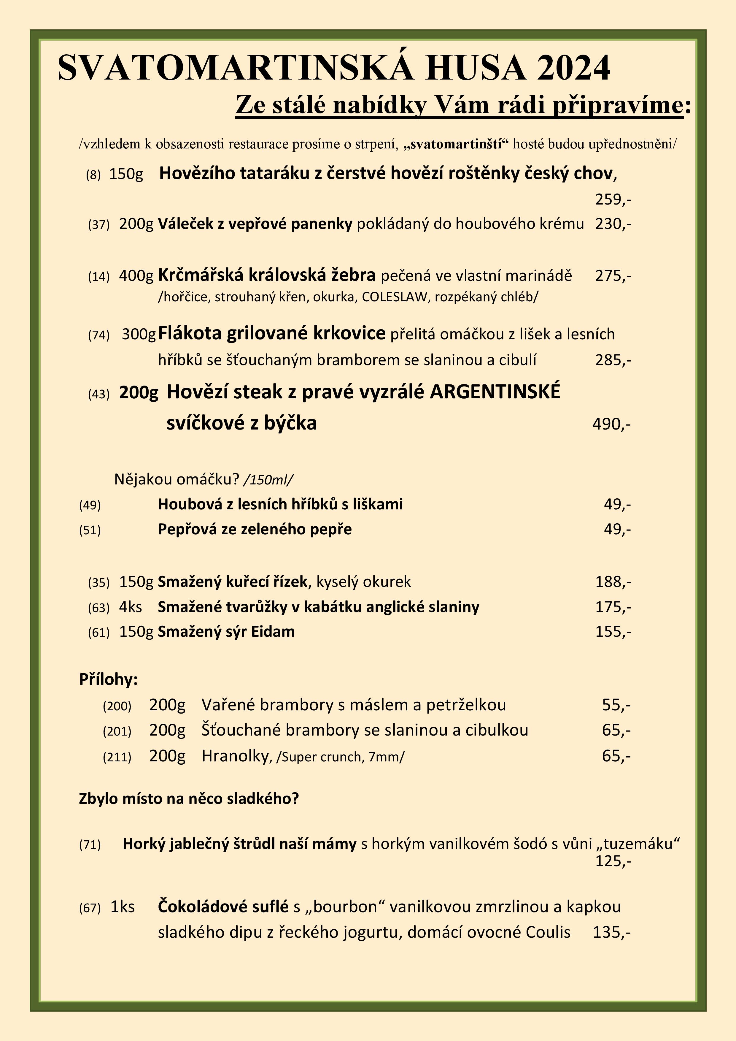 husy 2024 svatomartinská husa frýdek místek